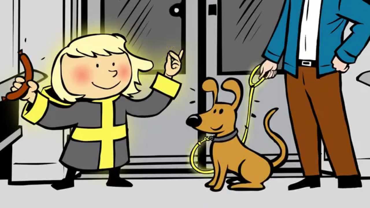 Unterwegs mit dem Münchner Kindl - Hunde bitte anleinen