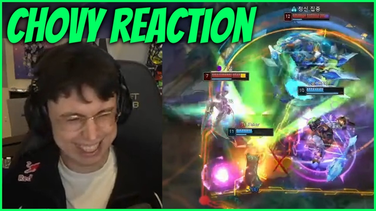 Chovy's INSANE 1 Sec Backstep To Dodge Faker's Ult