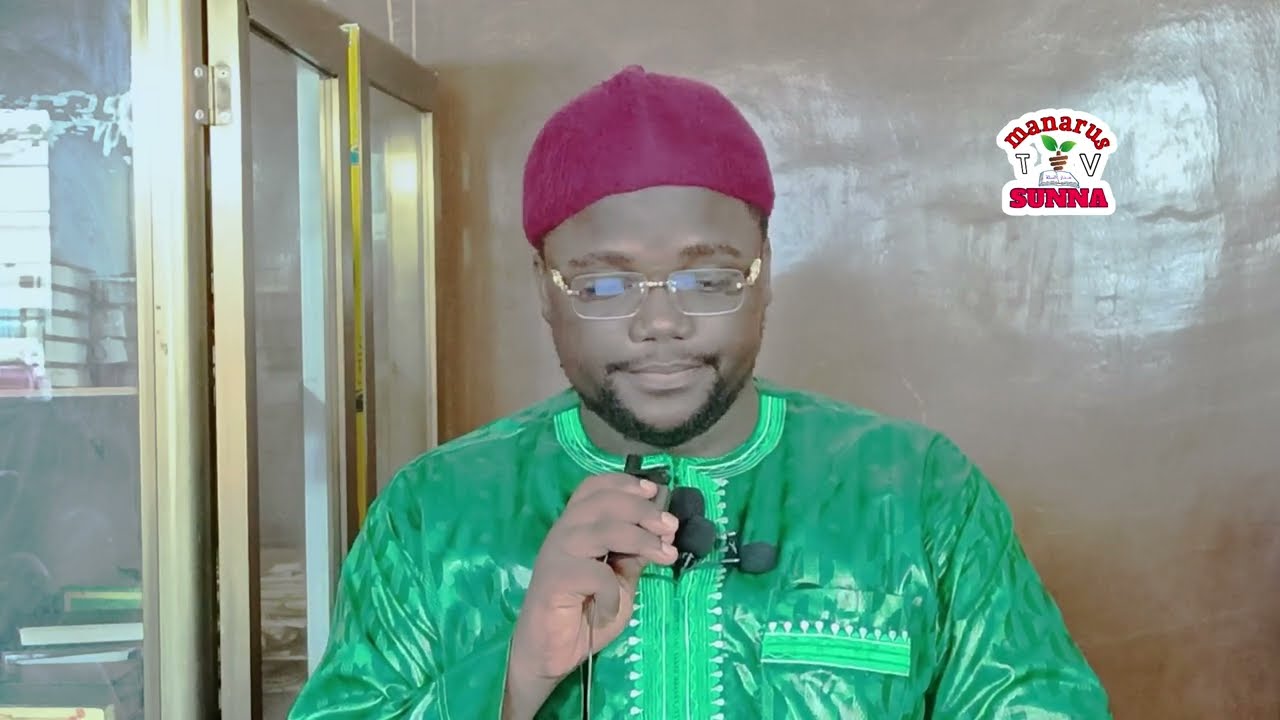 Cheikh Yassir Abouhanif dans la mosquée elhad samaïla karta à Agoe-zongo Lomé kissatou Aïcha N02