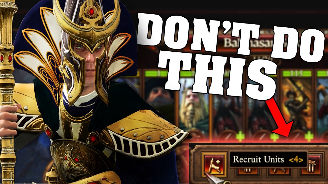 Top 10 Noob Mistakes in Total War Warhammer 3