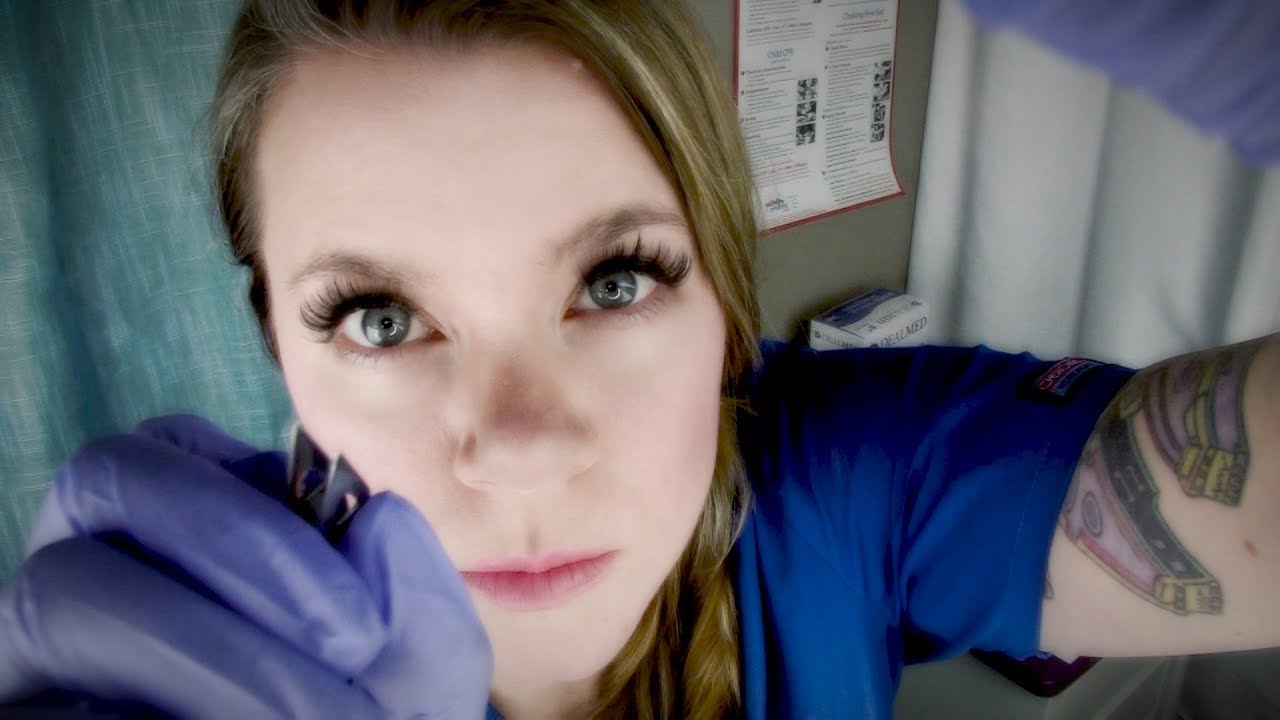 Removing a Lost Contact Lens From Your Eye - Medical ASMR