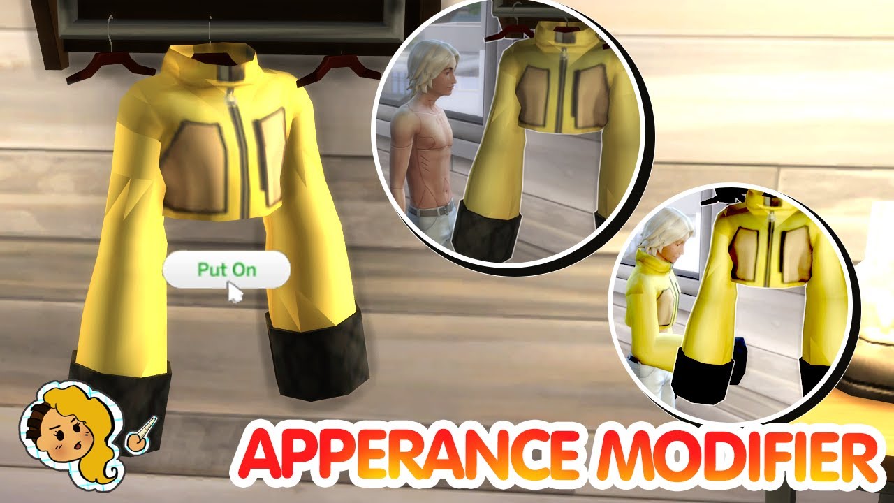 Sims 4 How to make apperance Modifiers Fast And EASY!