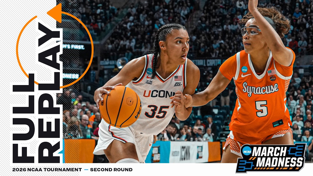 UConn vs. Syracuse: 2026 NCAA women's second round | FULL REPLAY