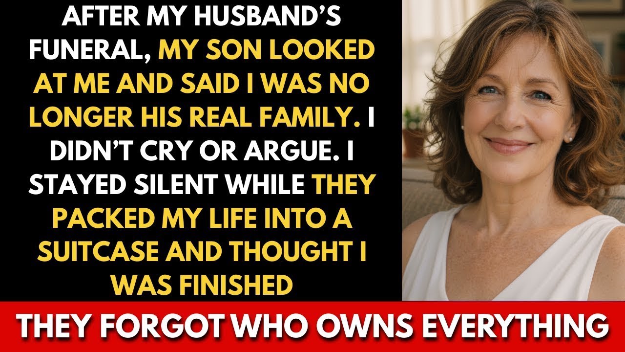 My Son Disowned Me Right After His Father’s Funeral