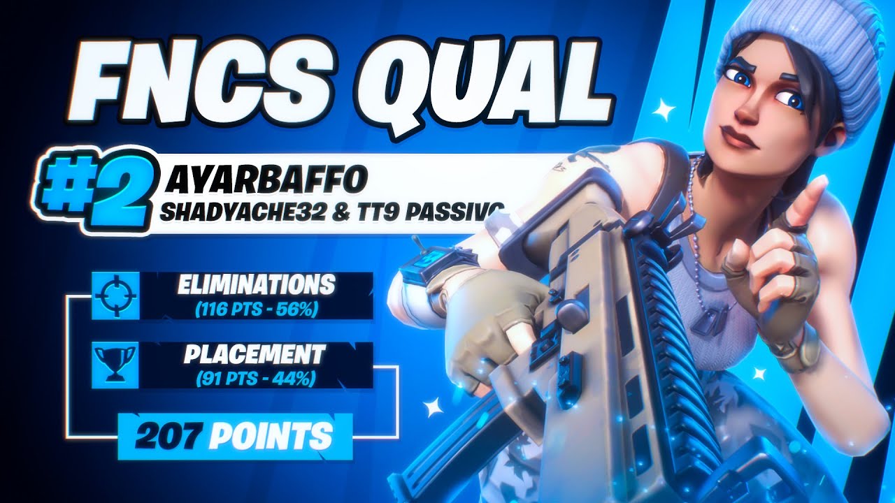 2ND PLACE IN FNCS OPEN (WEEK 3) 🏆 | AyarBaffo