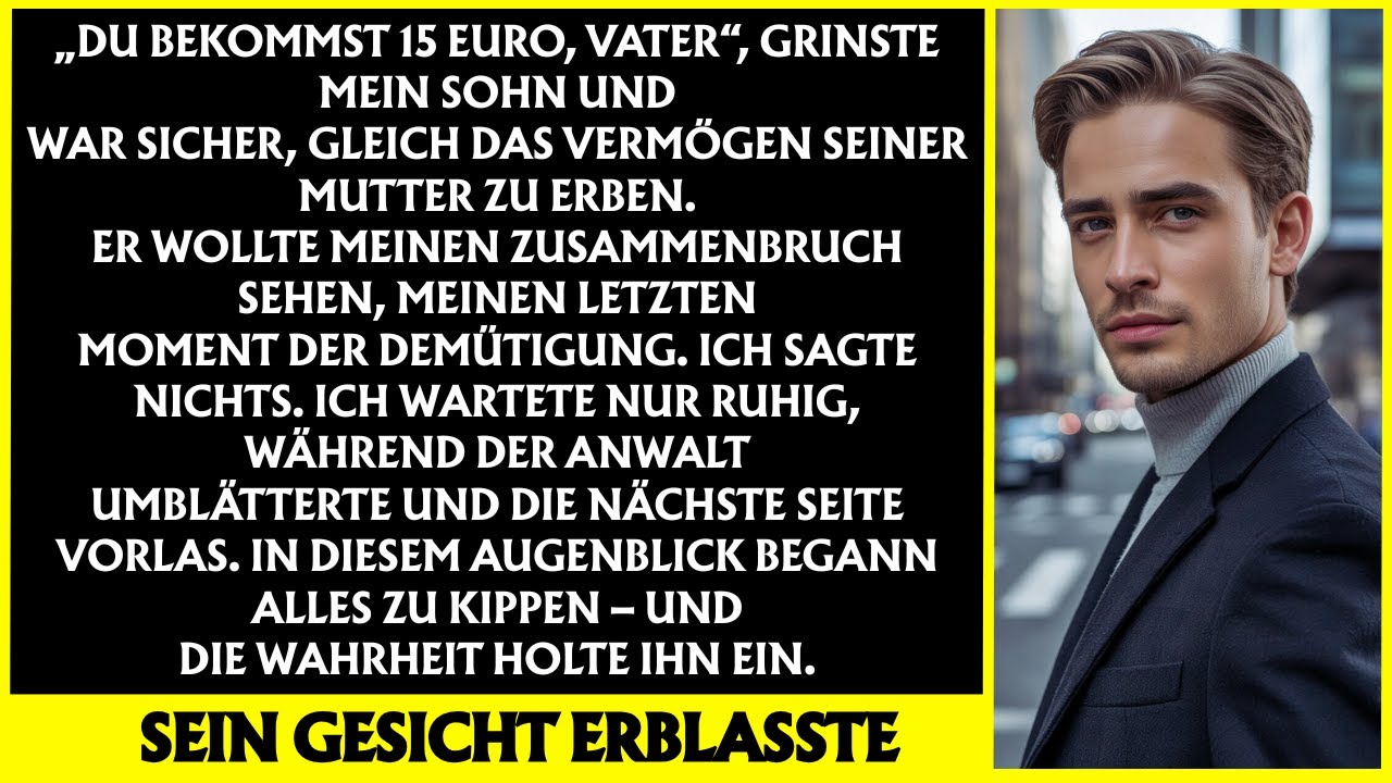 „Mein Sohn sagte, ich bekomme NICHTS aus dem 160-Mio.-Testament – Anwalt: Alles mir, er 15€...“