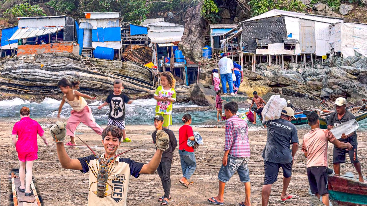 Hòn Đảo Bà Con Phải Làm Nhà Trên Vách Núi | Bè Cá Thua Lỗ, Nuôi Tôm Hùm Có Tương Lai ?