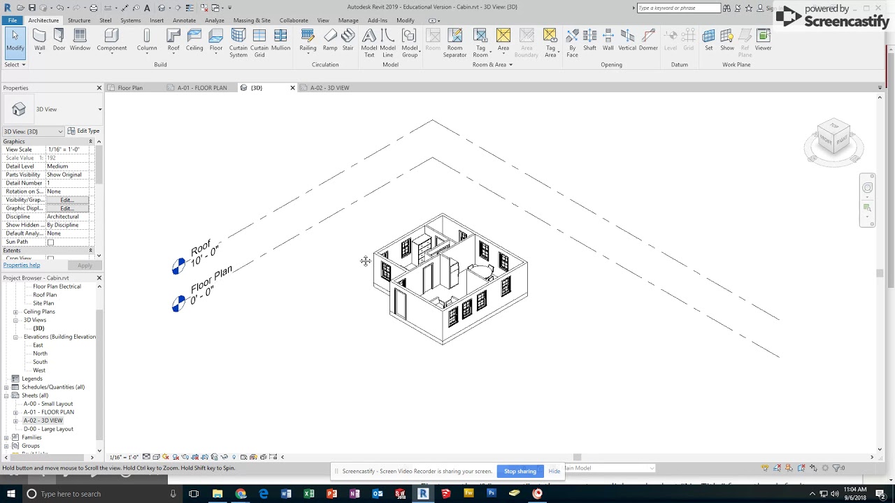 Revit- Create a 3D View Sheet