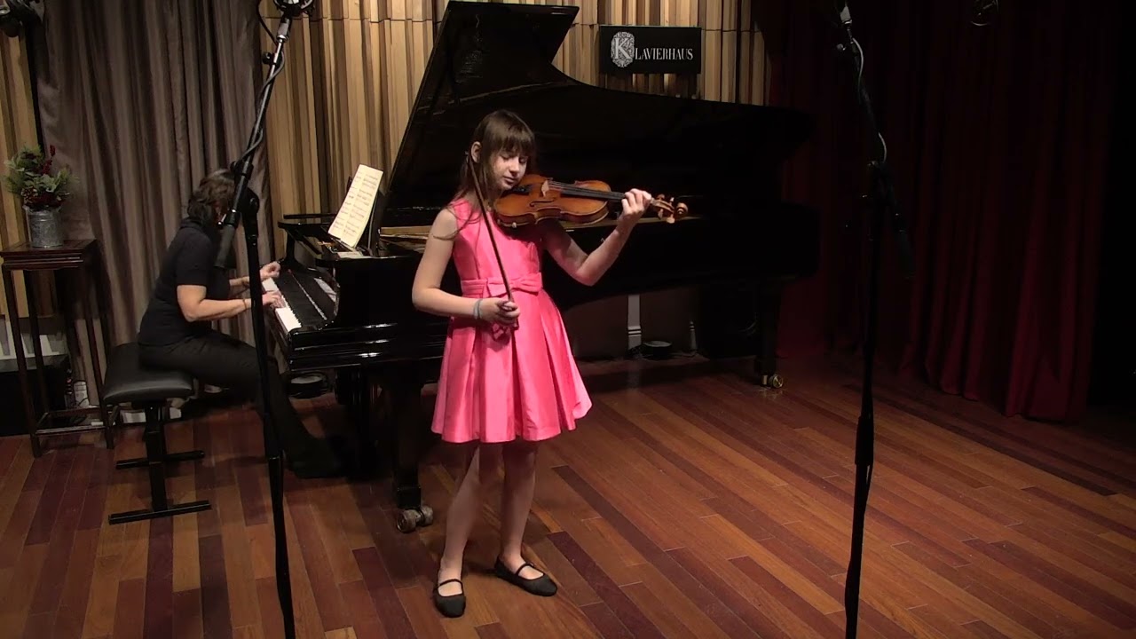 Mozart Violin Concerto in G Major No. 3; Eleanor F. Tall