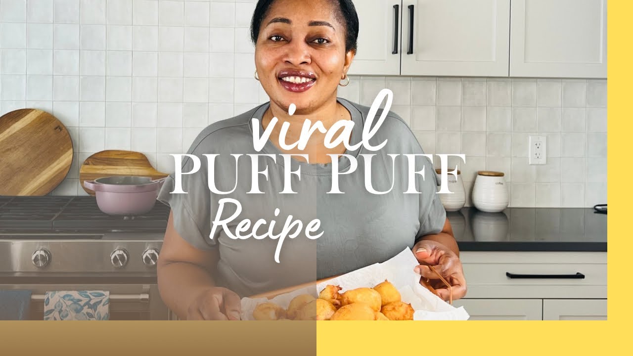 How to make NIGERIAN YOGURT PUFF PUFF WITH NO YEAST 
