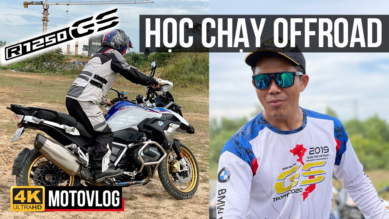 ÔM BMW R1250GS HP ĐI TẬP CHẠY OFFROAD Ở THÀNH PHỐ THỦ ĐỨC | MOTOVLOG