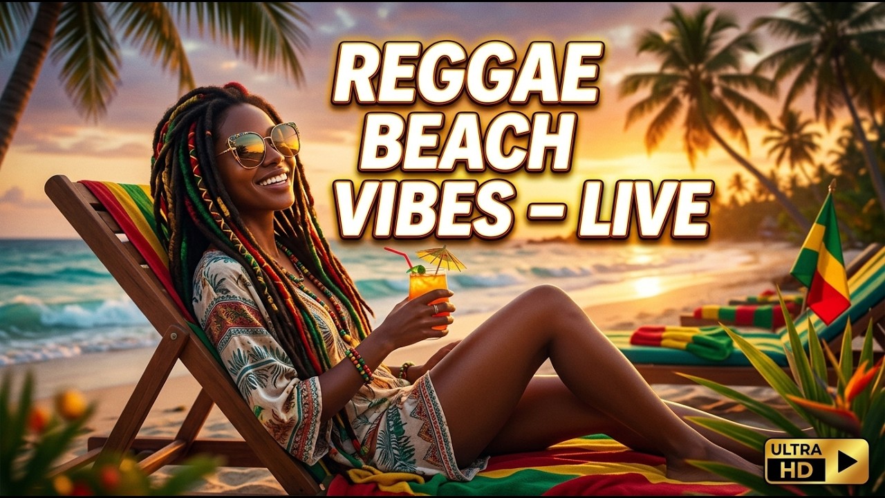 GOOD ENERGY REGGAE LIVE 🌴 Happy Tropical Rhythm & Positive Vibes