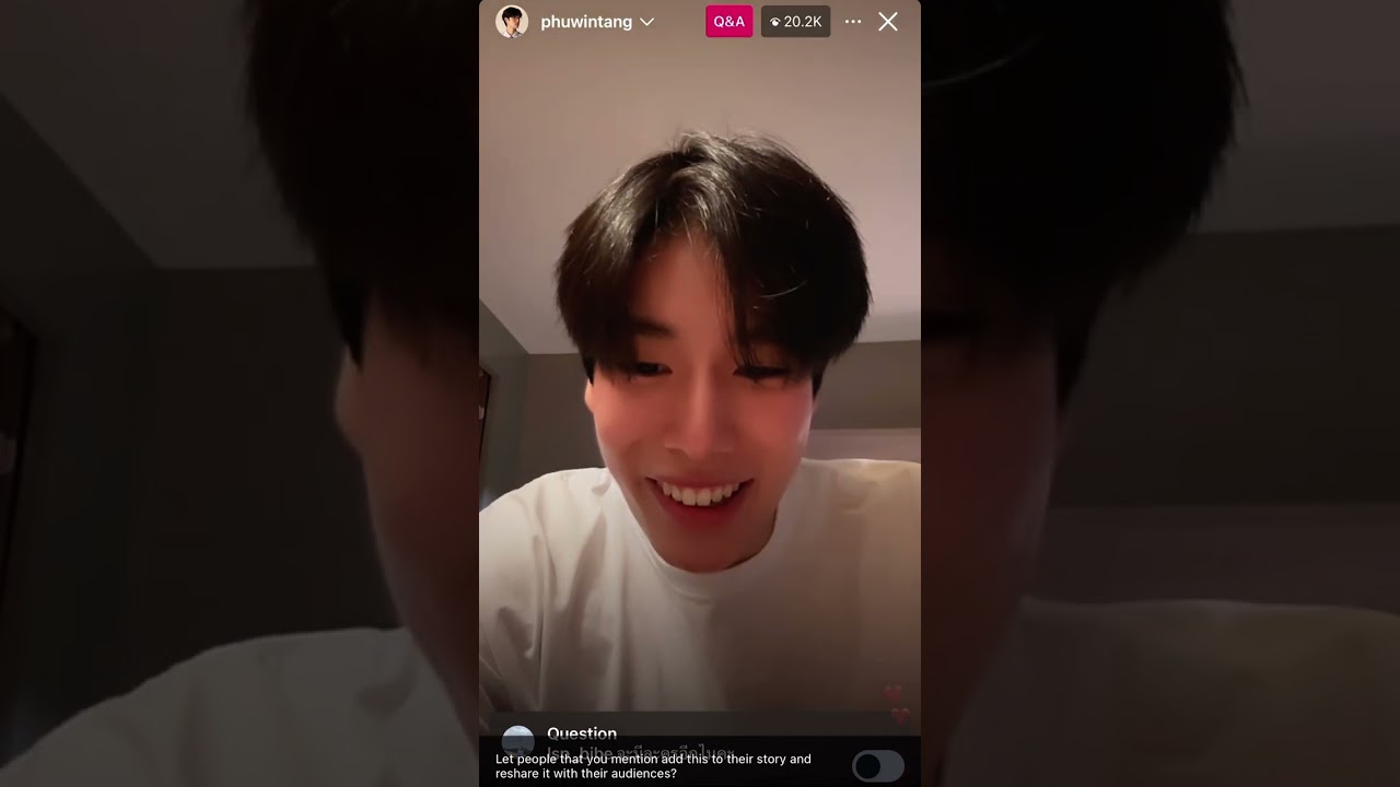 (20240705) Phuwin Birthday IG Live #phuwintang