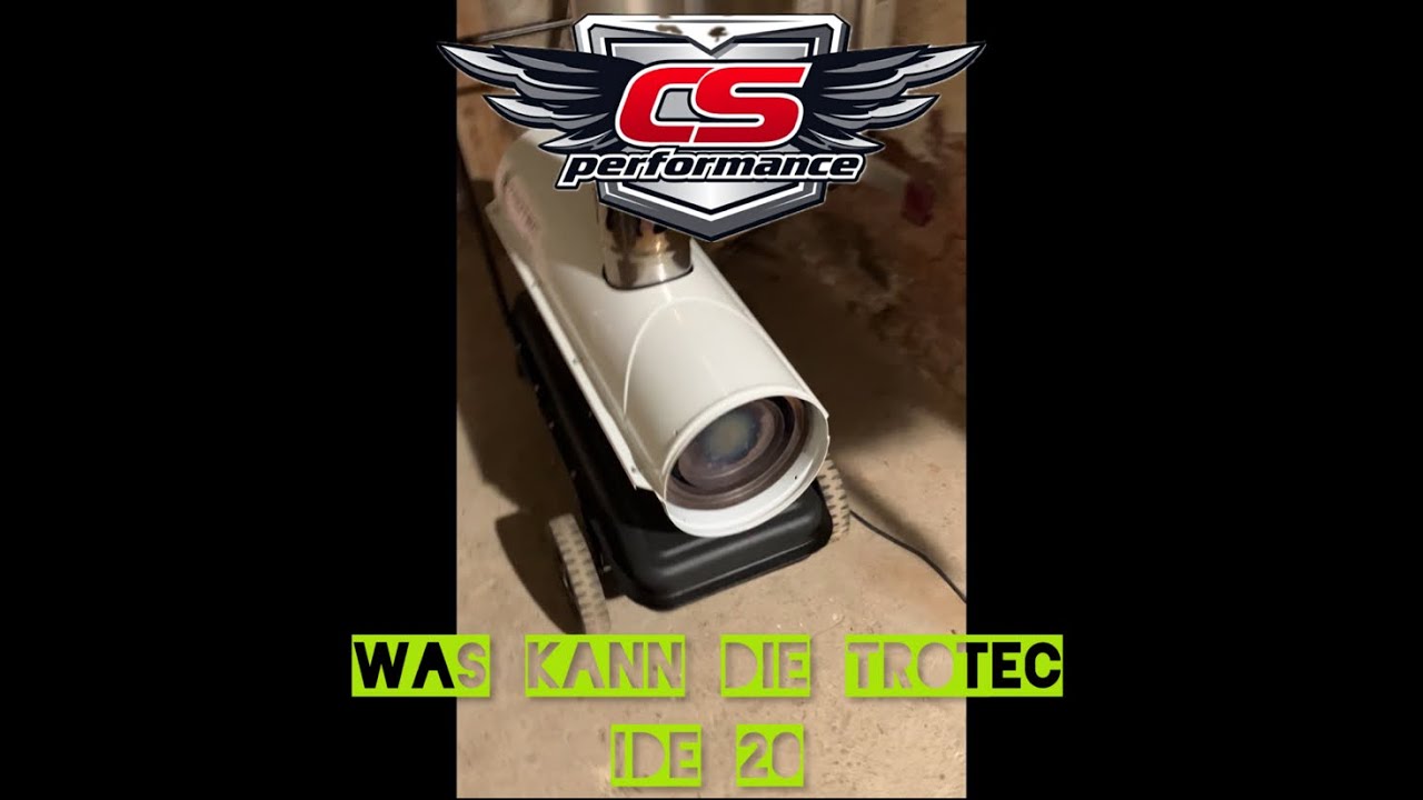 Trotec IDE 20 Hallenheizung