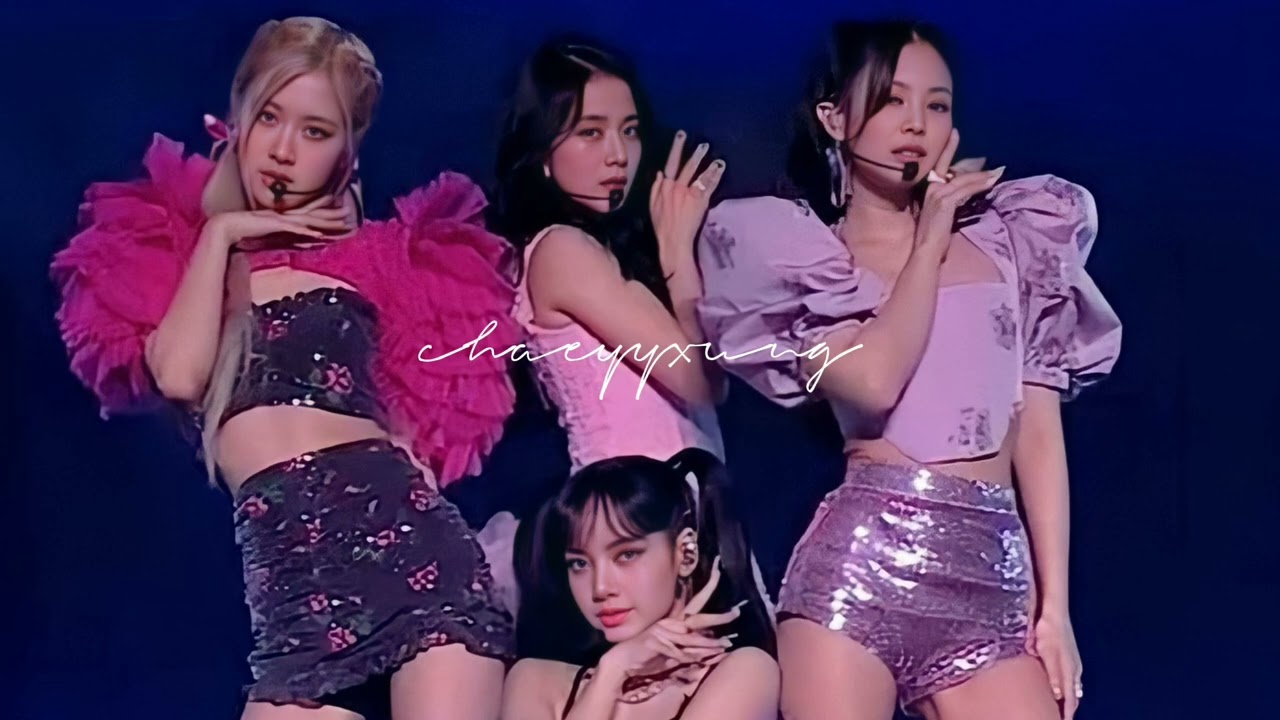 crazy over you - blackpink (sped up)