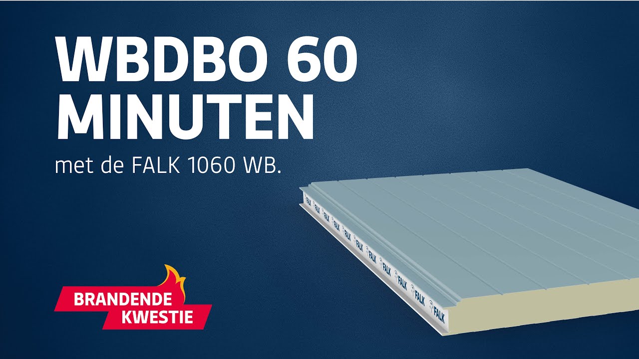 NIEUW! WBDBO 60 met de FALK 1060 WB 100 mm van de erfgrens