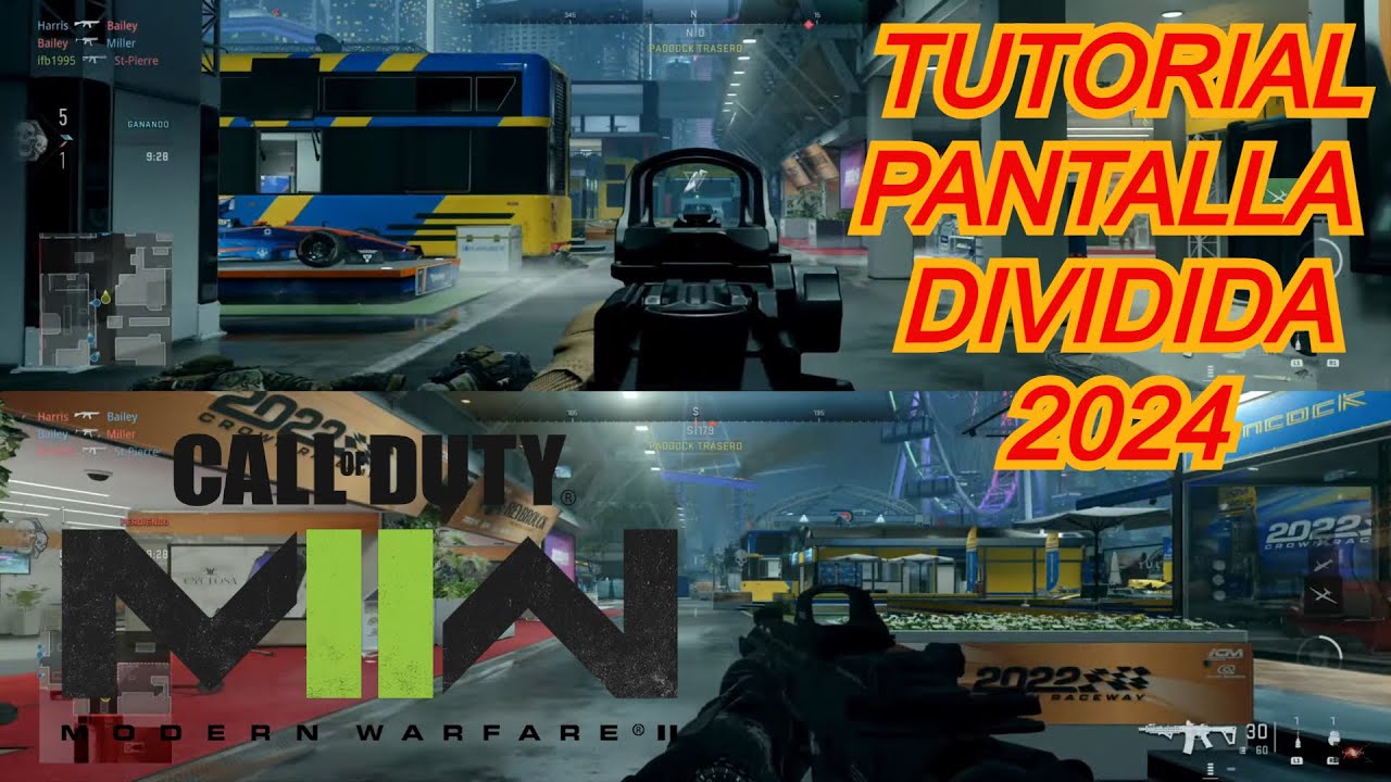 TUTORIAL PANTALLA DIVIDIDA COD MODERN WARFARE 2 2024 TODO EL CONTENIDO ONLINE Y LOCAL