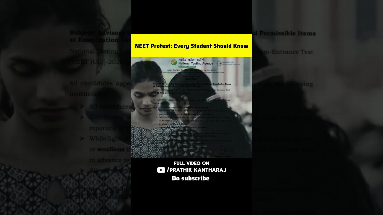 NEET Protest: Every Student Should Know