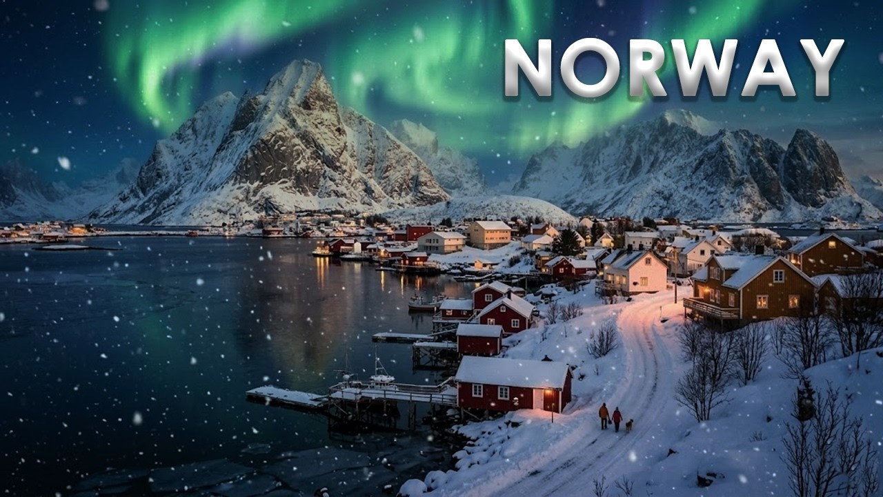 NORUEGA: A vida nas aldeias mais pacíficas do mundo | Viagens em 4K