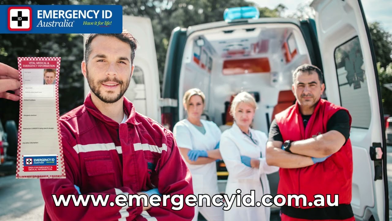 Emergency ID Wallet Information Card | Emergency ID Australia | Medical ID Bracelets | Medical Id