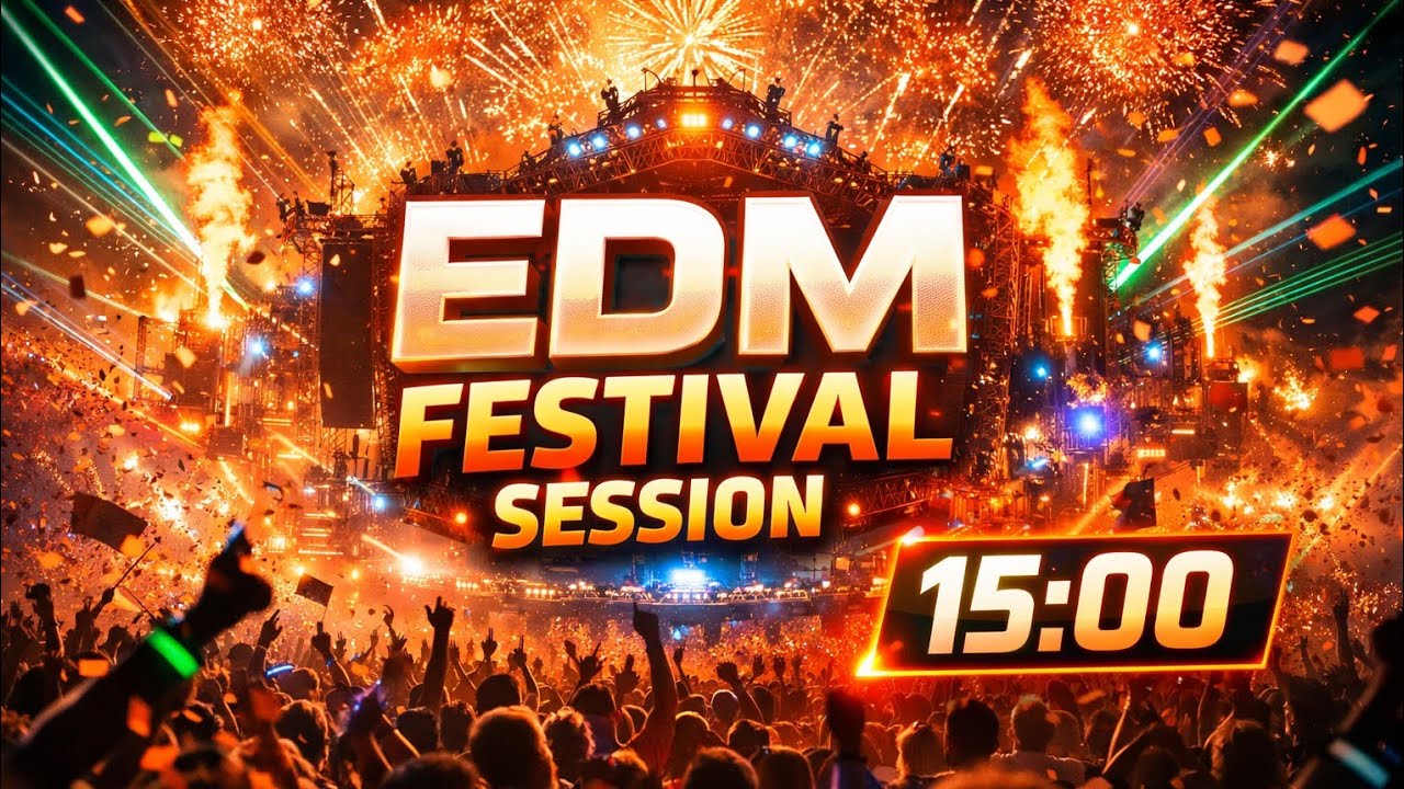 “EDM Festival Session 2026 🔥 | Workout & Focus Music | Música Electrónica”