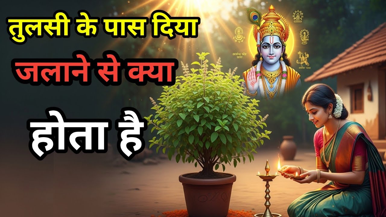 तुलसी के पास दीपक जलाने की यह एक भूल बना देती है पुण्य को पाप  | शास्त्रों का गुप्त नियम