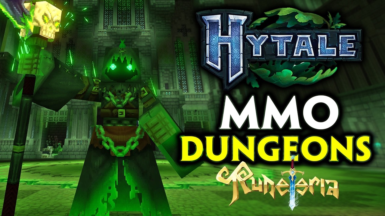 I PLAYED HYTALES FIRST MMO DUNGEON CRAWLER SERVER!