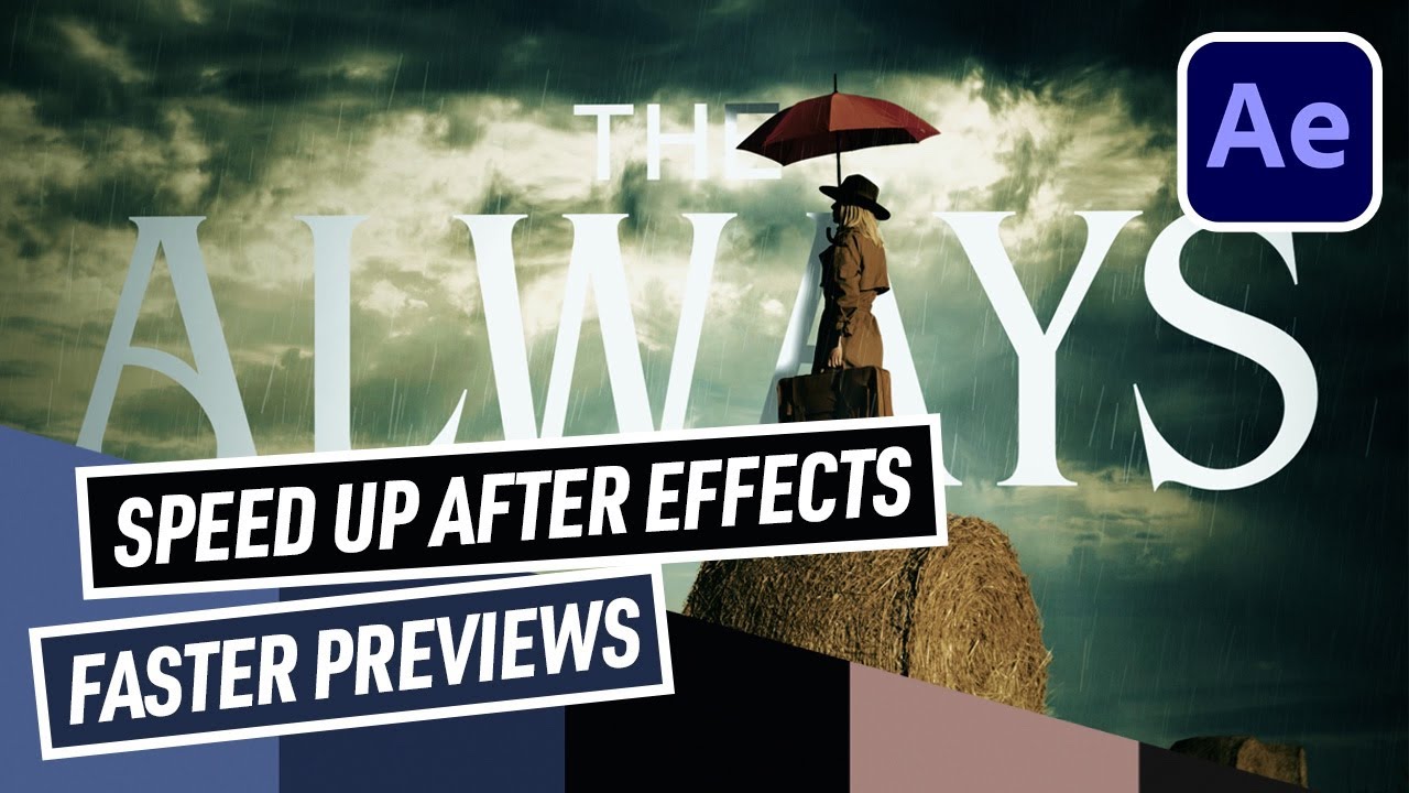SPEED UP After Effects previews