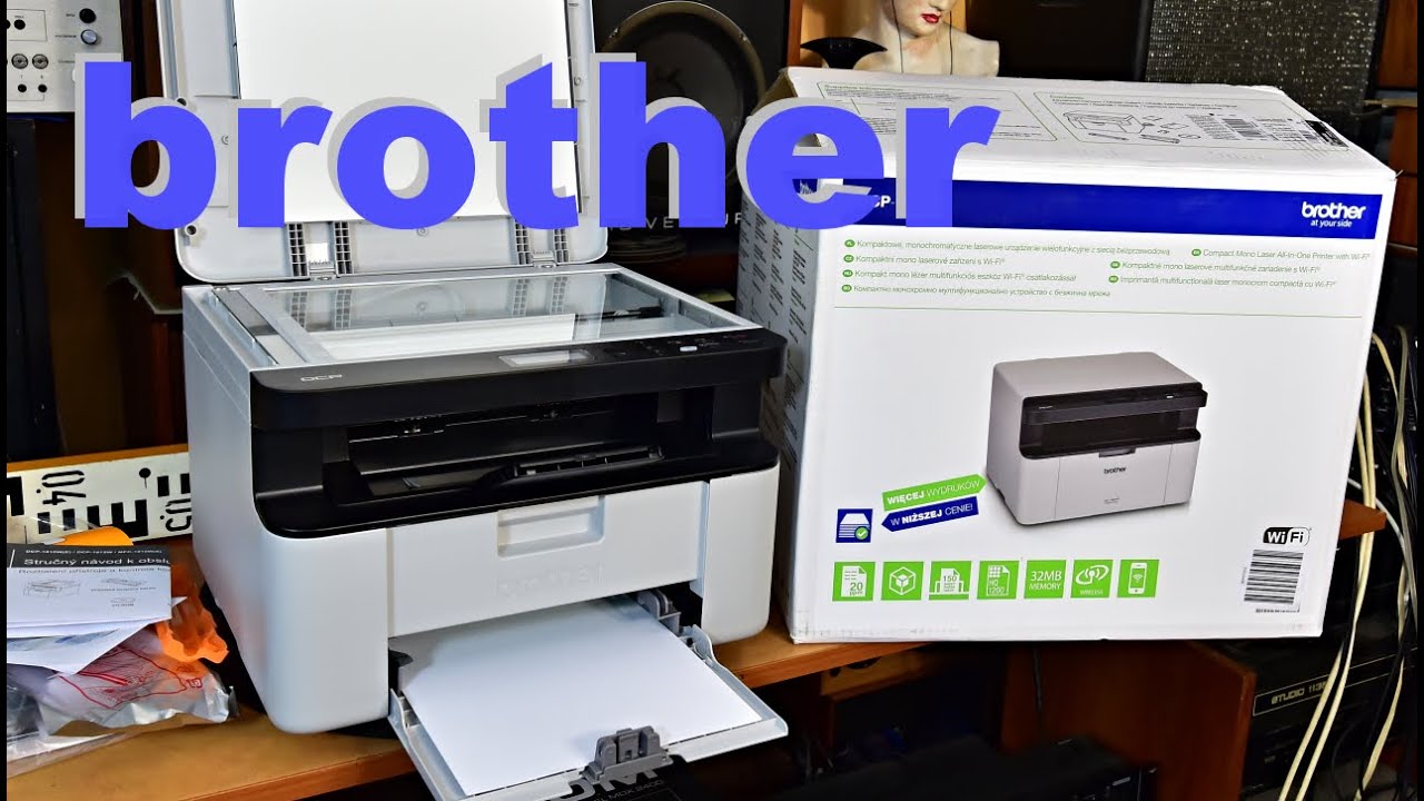 Brother DCP-1623WE - 1622WE Toner benefit laser printer laserová tiskárna scanner REVIEW RECENZE