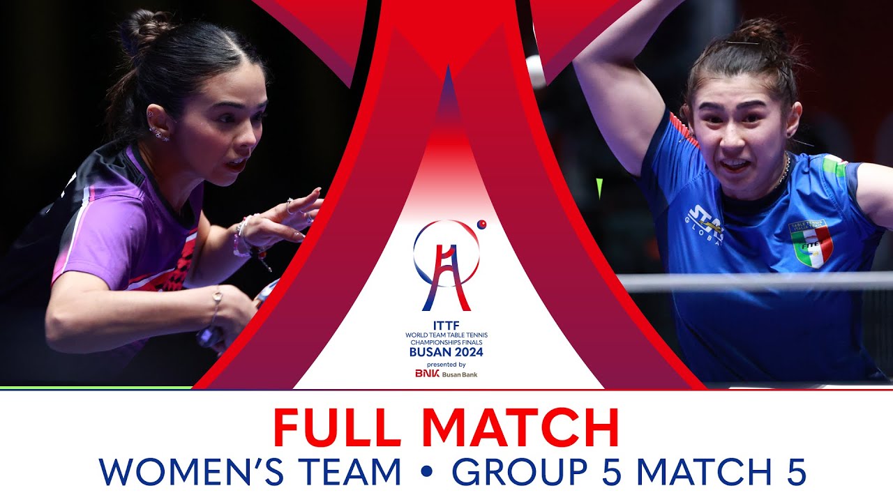 FULL MATCH | DIAZ Melanie vs MONFARDINI Gaia | WT Group 5 - Match 5 | #ITTFWorlds2024