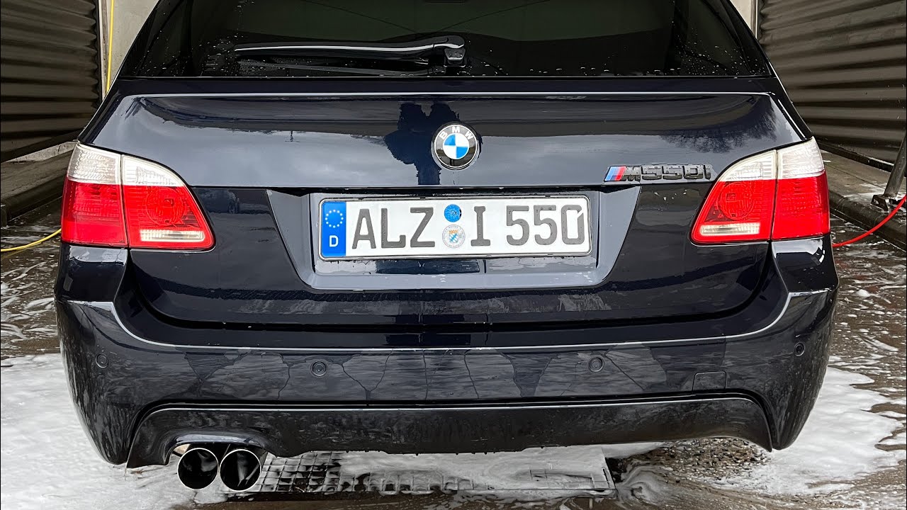 BMW e60 e61 540i 545i 550i N62 Eisenmann Reuter Motorsport Exhaust Sound and 100-200 acceleration