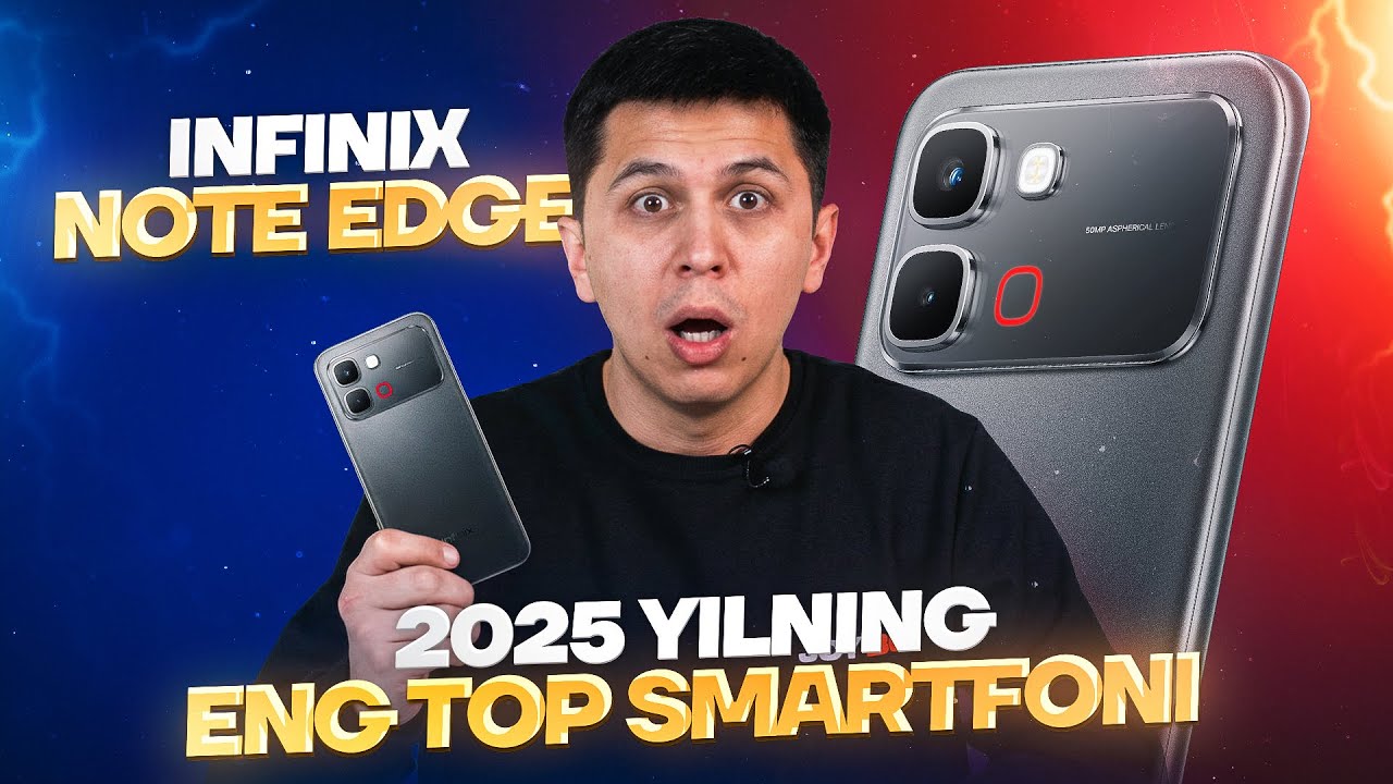 Infinix Note Edge obzori - Bu o‘rta byudjet smartfon hammadan kuchlimi? Mobile Legends, PUBG test