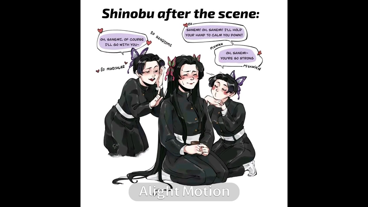 Shinobu 😂 #demonslayer #kny #anime #sanekana #shinobu