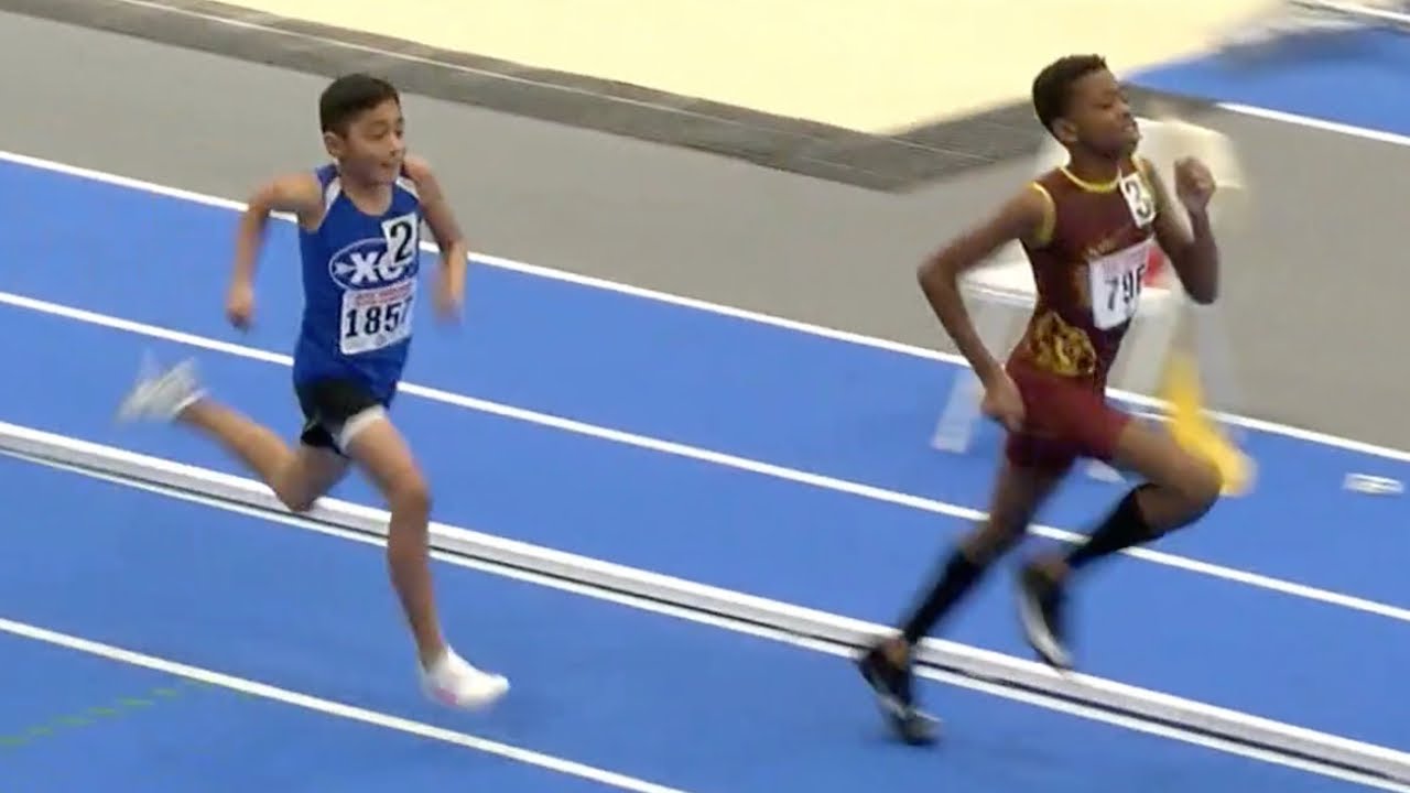 Last Lap Comeback In 12-Year-Old 800m Championship Race