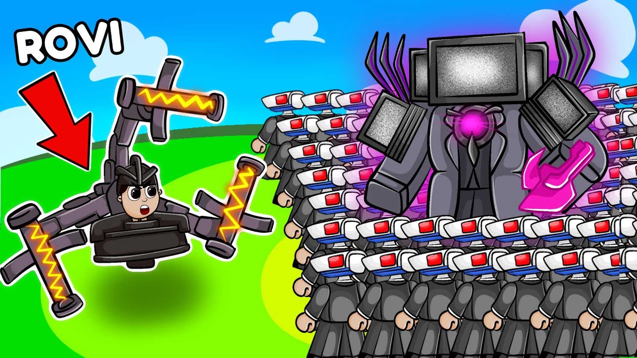 ¡Simulamos la BATALLA DEFINITIVA de Skibidi Toilets en Roblox!