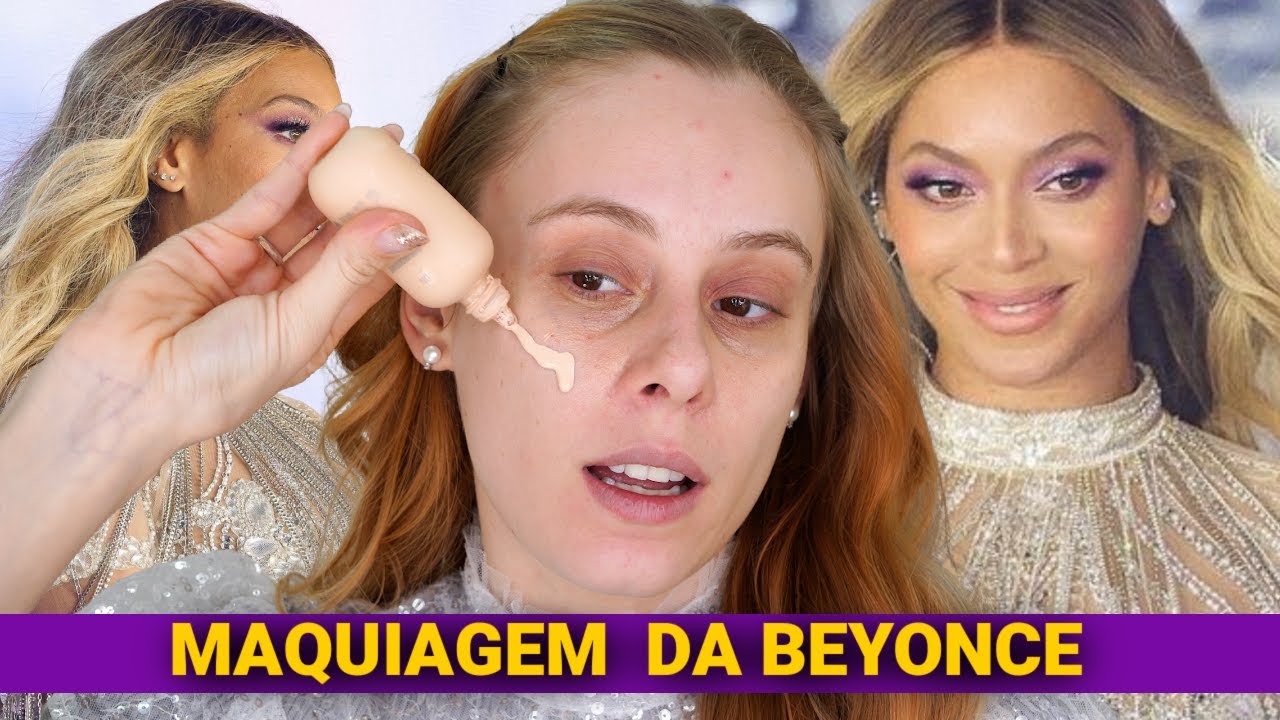 COPIANDO a MAKE da BEYONCÉ