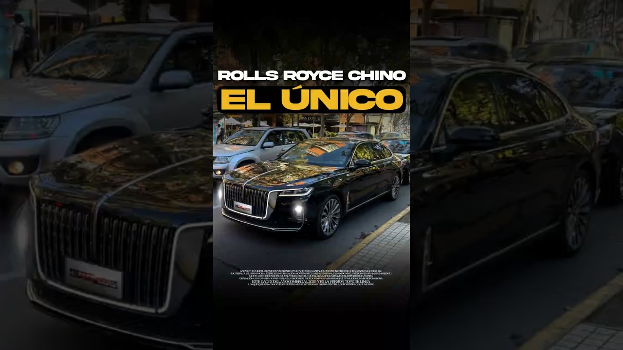 Hongqi H9 en Chile El Rolls Royce chino andaba por Providencia