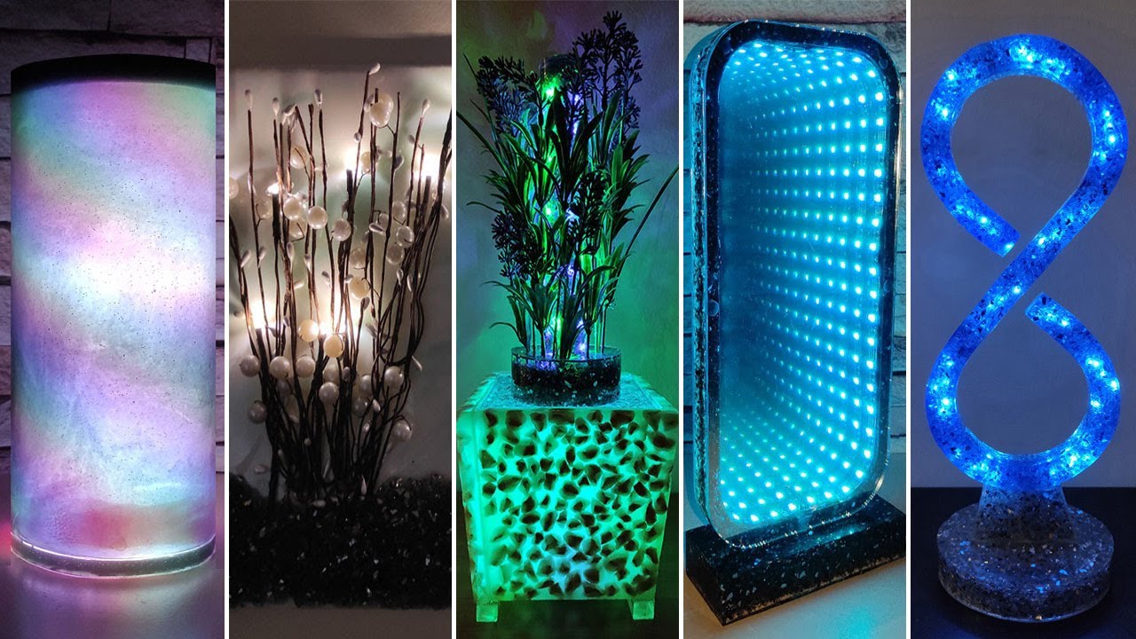 Top 5 Most Amazing Epoxy Resin Projects /Illusion Technology /Resin Art