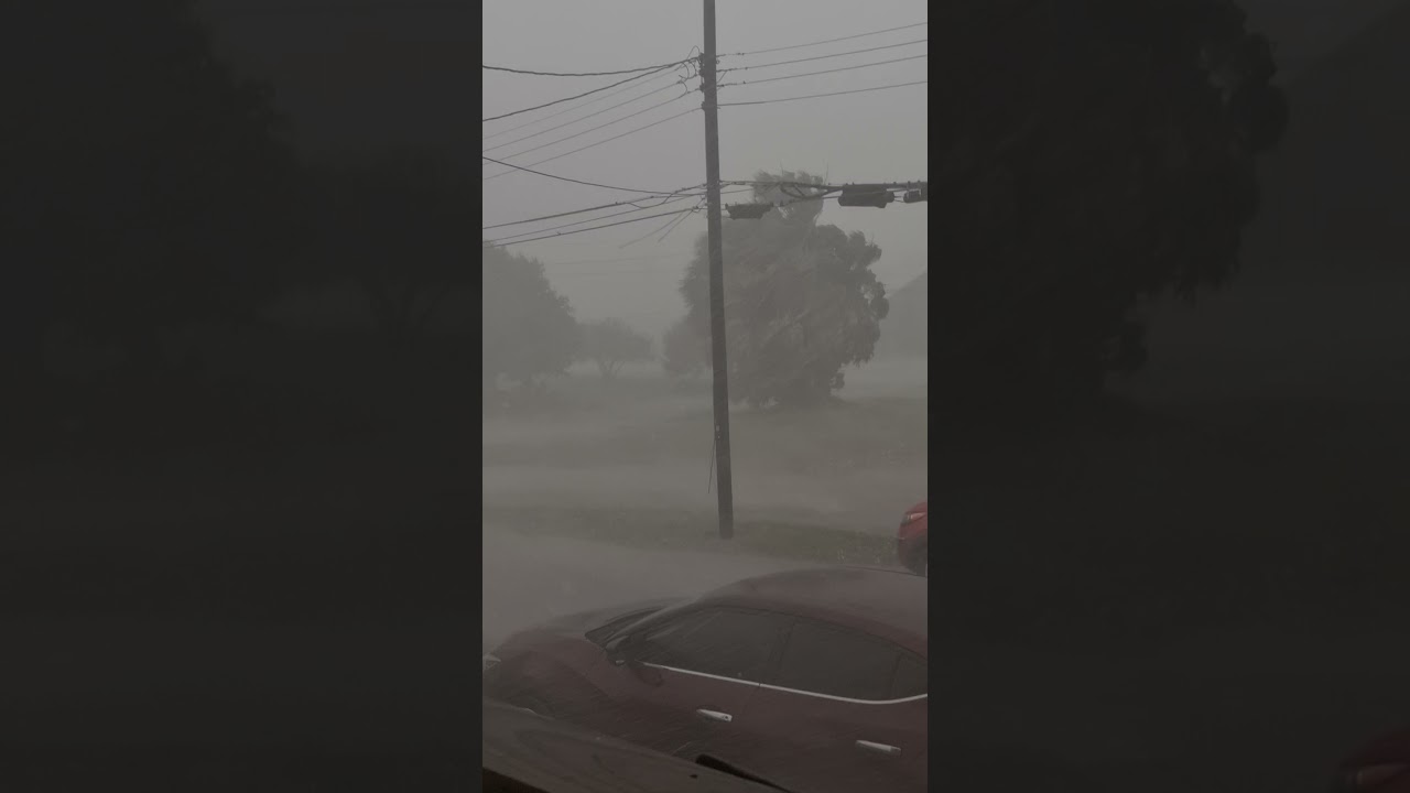 Hail Storm Odem Texas Sept 28, 2021 6:47 PM