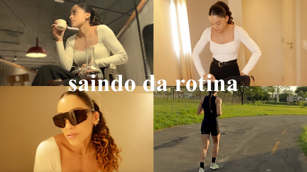 Trabalhando num café, compras, gravando publi, a corrida mais difícil, arrume-se comigo, shopping...