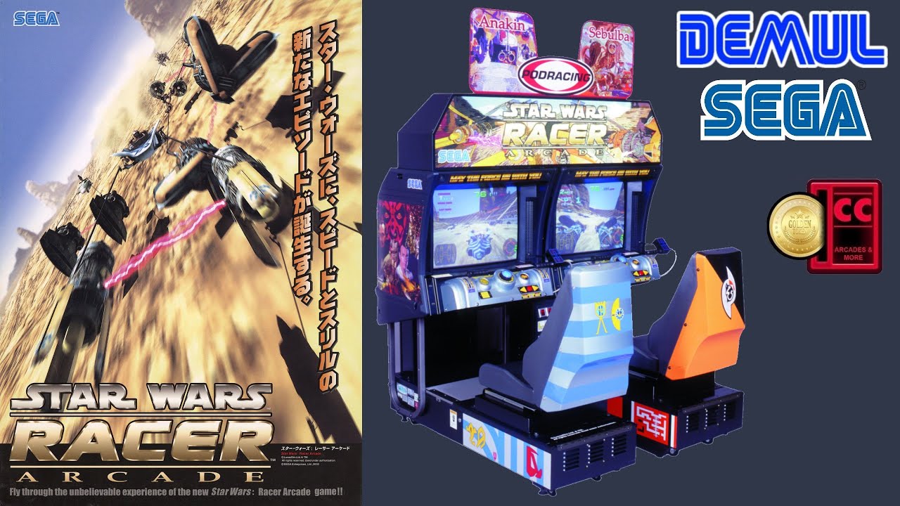 STAR WARS Racer Arcade (Arcade) - SEGA Hikaru