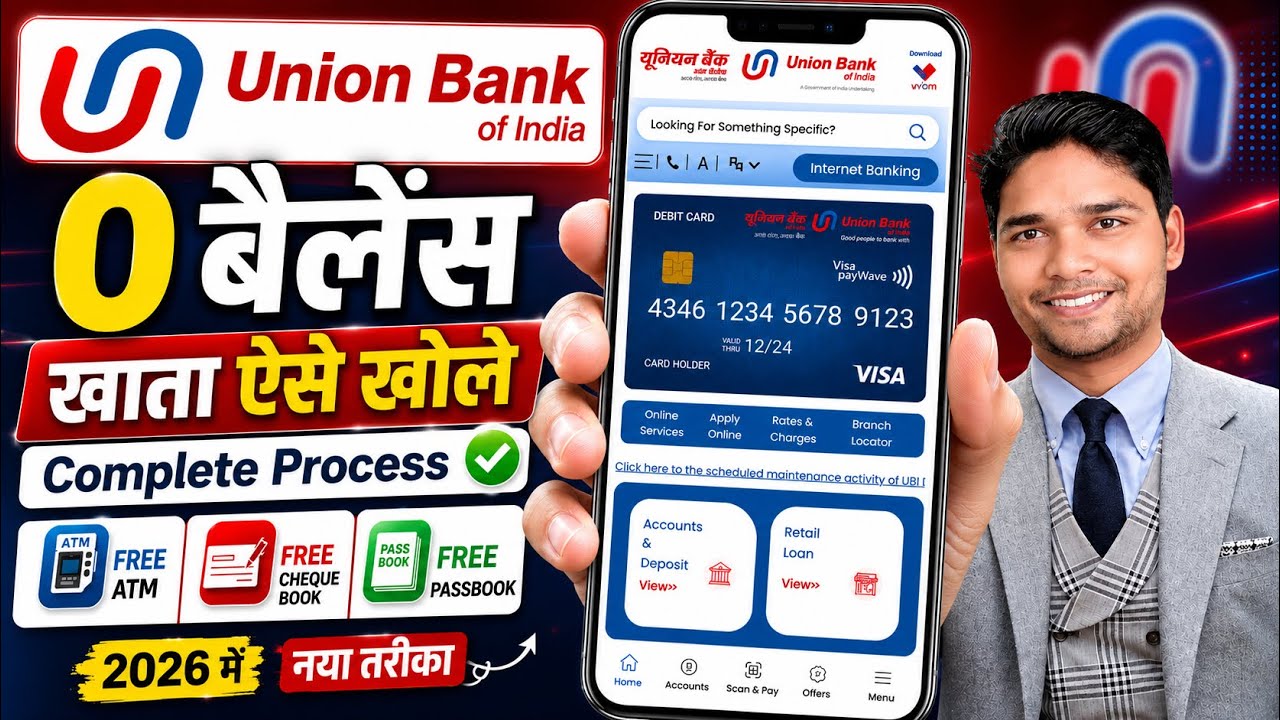 union bank online account opening zero balance | union bank online account opening