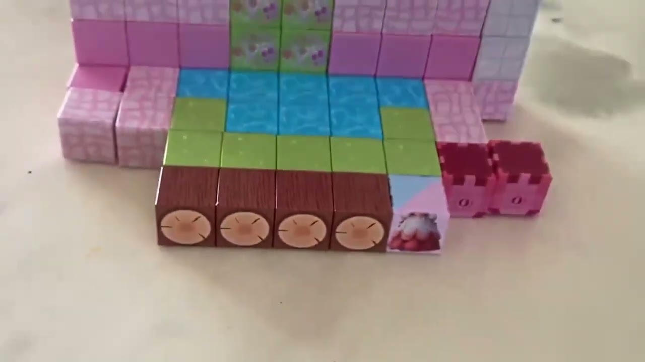 Hiwawind 64 Pcs Magnetic Blocks Princess Castle Collection World,Magnetic Building Blocks