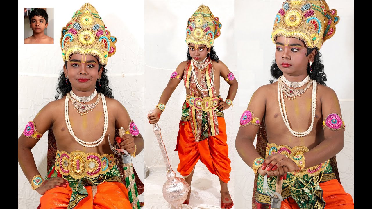 Little Balarama Makeover by Raghuvaran - Video 12 (Orange Makeup Studio)
