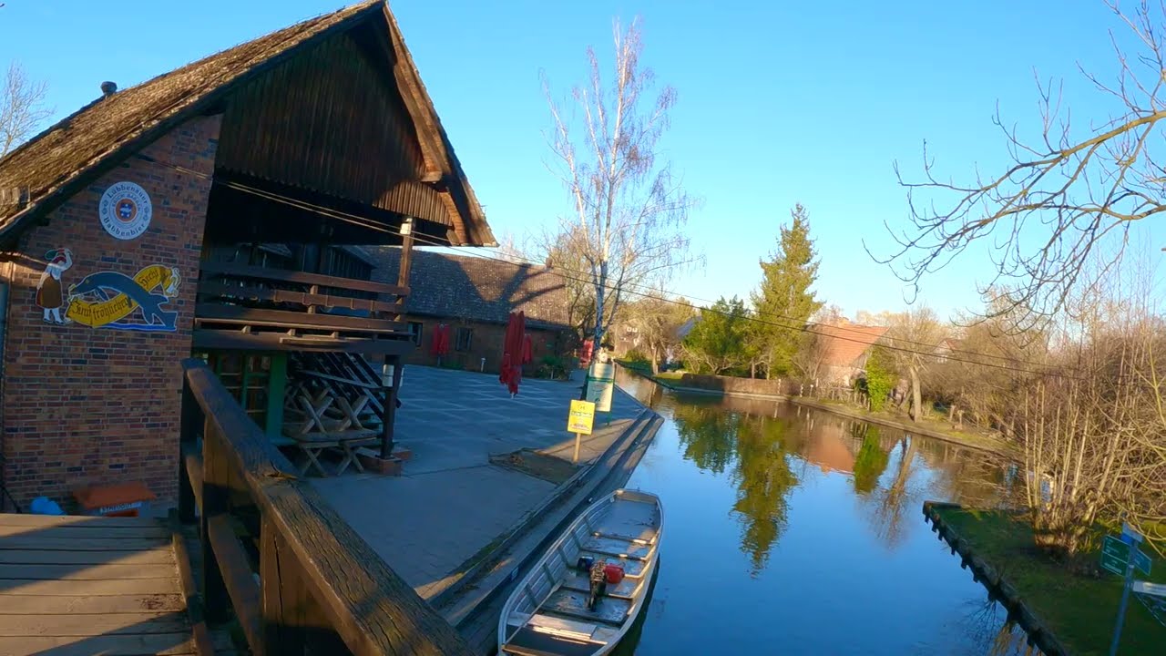 4K Spreewald Lübbenau, Germany - Fairytale Village