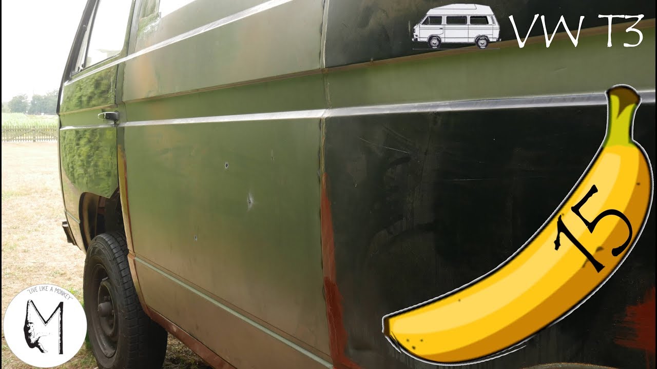 VW T3 Seitenwand tauschen | VW T3 Restauration