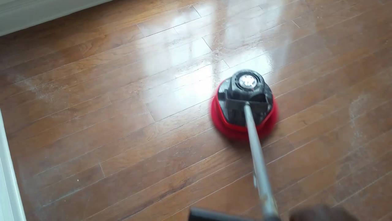 Hardwood floor cleaning & refinishing by Courtney