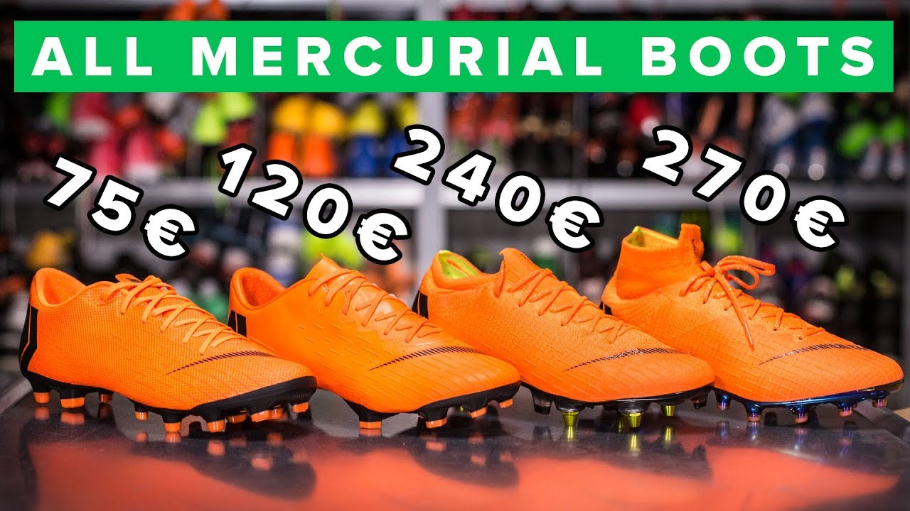CHEAP vs EXPENSIVE | All Nike Mercurial boots explained: Elite, Pro or Academy