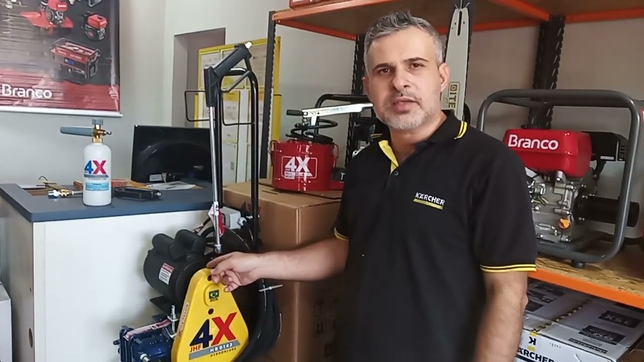 A melhor compra da melhor lavadora de alta pressão da Hydronlubz 4x