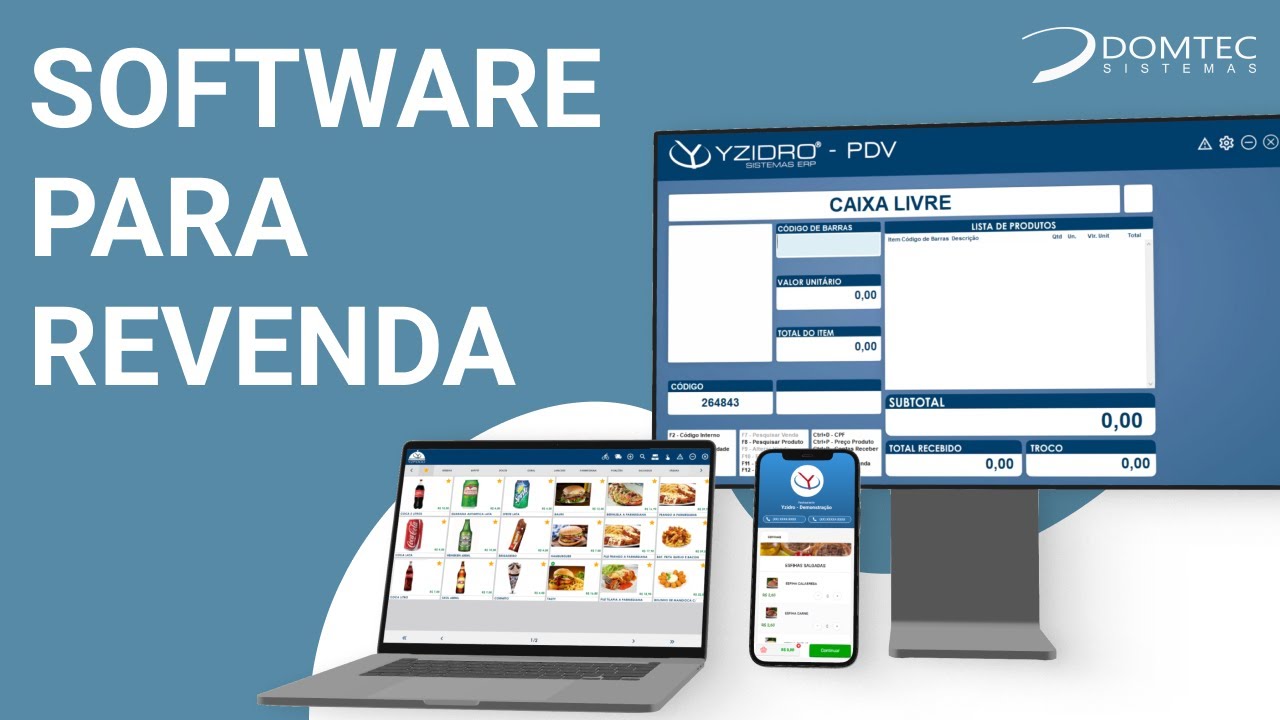 Revenda de Software - Software Yzidro ERP